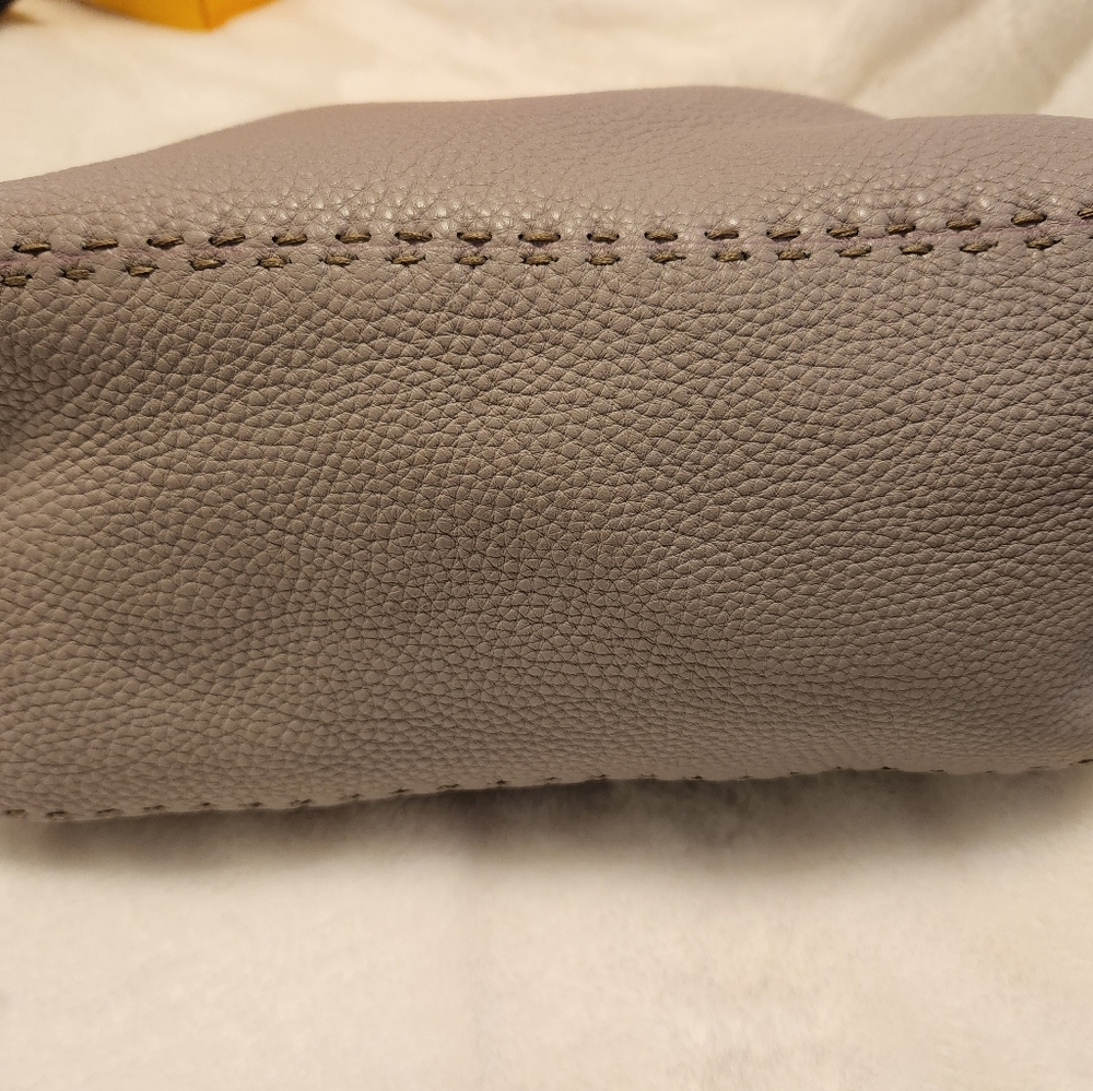 Vintage Fendi Selleria Borsa Lampo bag in Lilla. - Picture 5 of 16